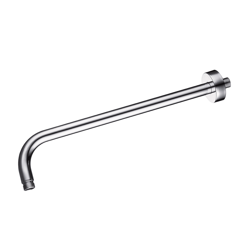 Overhead Shower Arm Head Shower Chrome Plated Big Square Round SUS304 Stainless Steel Modern Indoor Outdoor