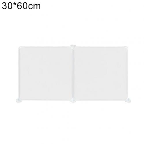 Kontor klasserom skrivebord bord klart anti dråpe partisjon skjermdeler bord: Fjern 30 x 60cm