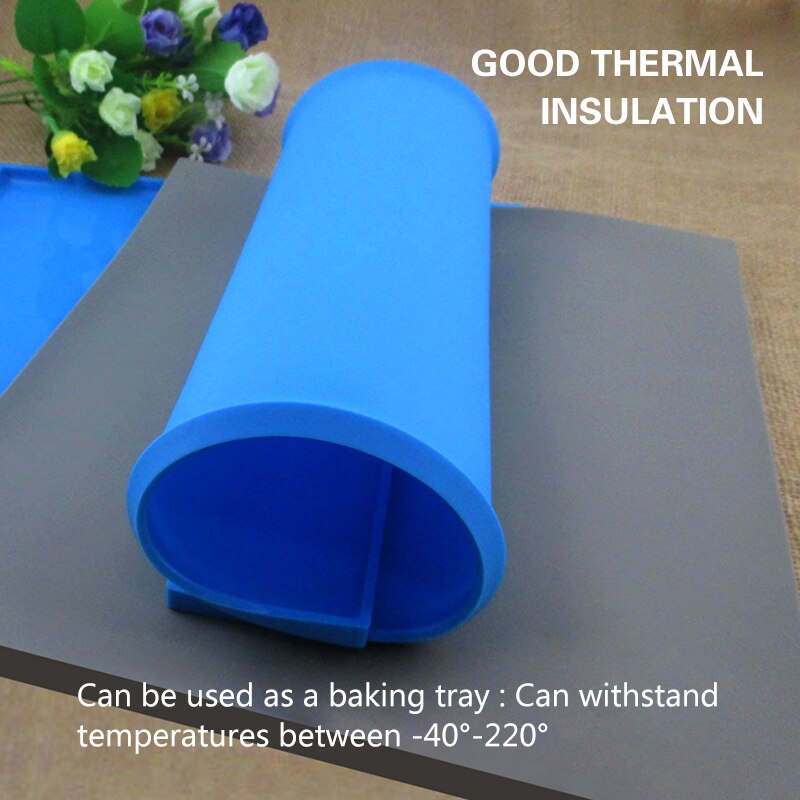 Silicone four tapis de cuisson gâteau rouleau tapis antiadhésif gâteau Pad cuisson pâtisserie outils bricolage gâteaux rouleaux moule suisse rouleau tampons outils de cuisson
