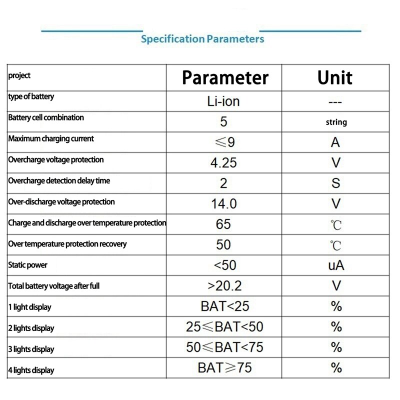 M18 Batterij Pcb Board Opladen Bescherming Circuit Board Voor 48-11-1815 M18 18V 1.5Ah 3.0AH 5Ah 6Ah