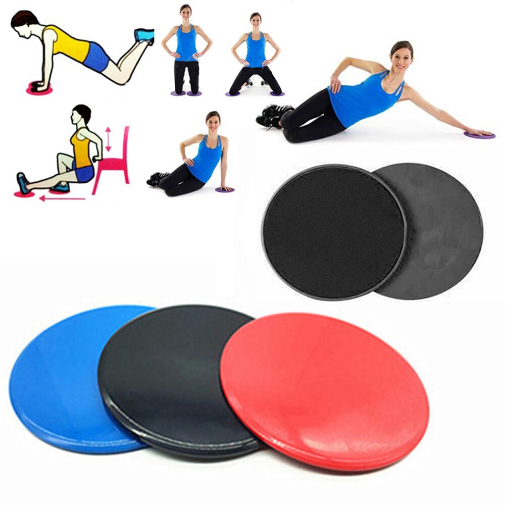Yoga slide glijdende fitness schijf cirkel training slider bodybuilding oefening glijplaten sportvormgevingstools 2 stuks /4 stuks