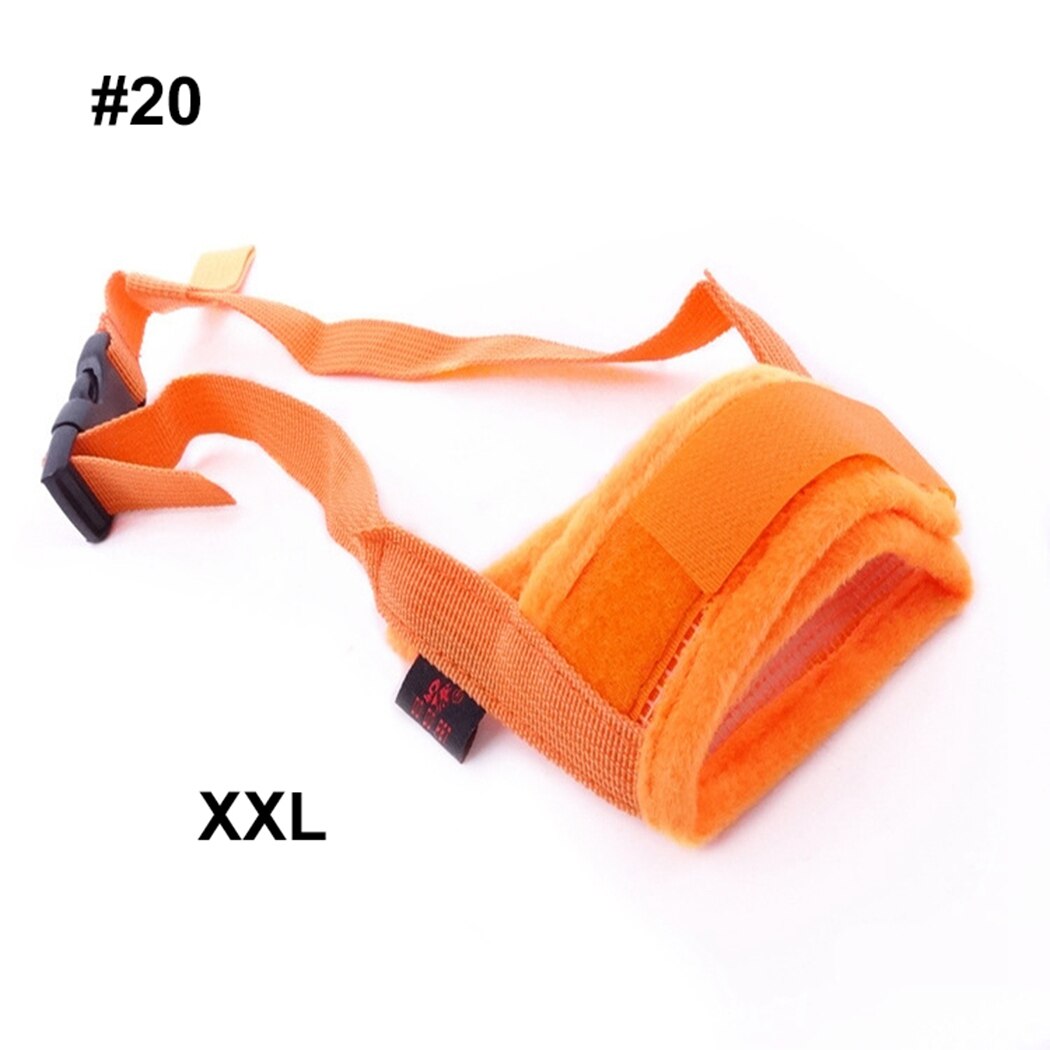 Muselière Anti-aboiement pour chien, accessoire pour petit et grand gabarit, ajustable, sangles en Nylon