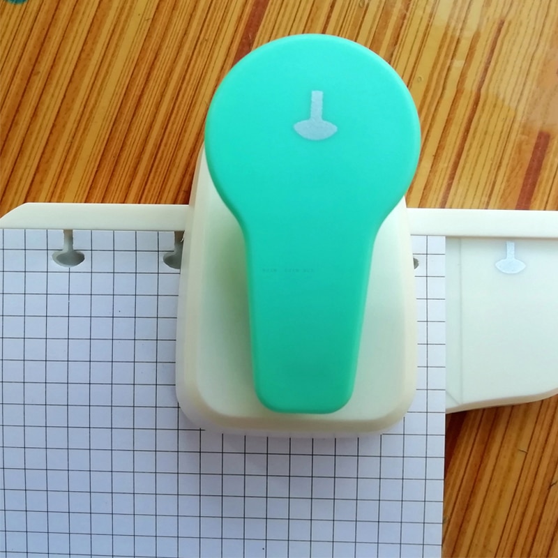 1PC T Mushroom Hole Disc Binding Loose-Leaf Puncher Adjustable 1-Hole Punch Book LooseLeaf Punch Perfurador de Papel Perforadora