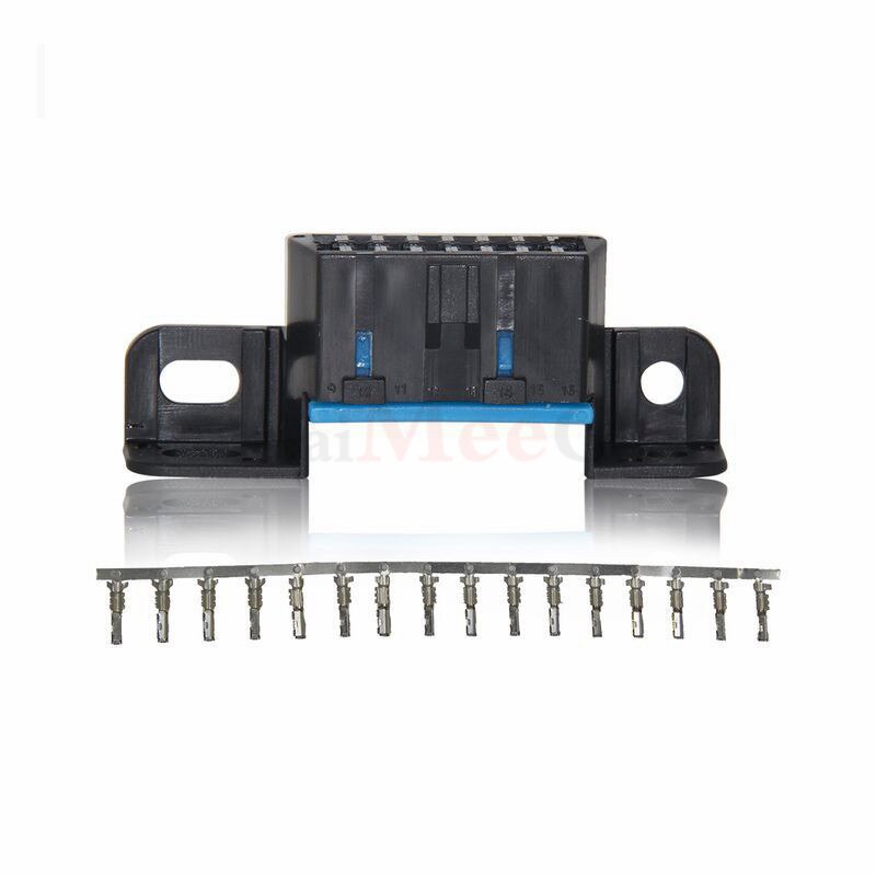 Car Auto OBD OBD2 OBDII Female connector J1962F OBD OBD2 OBDII 16 Pin Female Connector