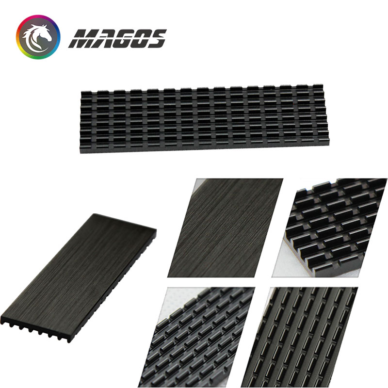 GELID PC Water Cooling SSD Cooler Solid State Hard Drive Heat Sink Thermal Pad Conductivity 12W/MK Easy Heat Dissipation