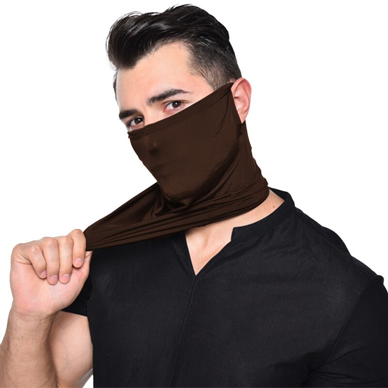 Bandana exterior para exterior, a prueba de polvo boca proteger bufanda Magic Neck Gaiters Cosplay Bandana senderismo bufandas