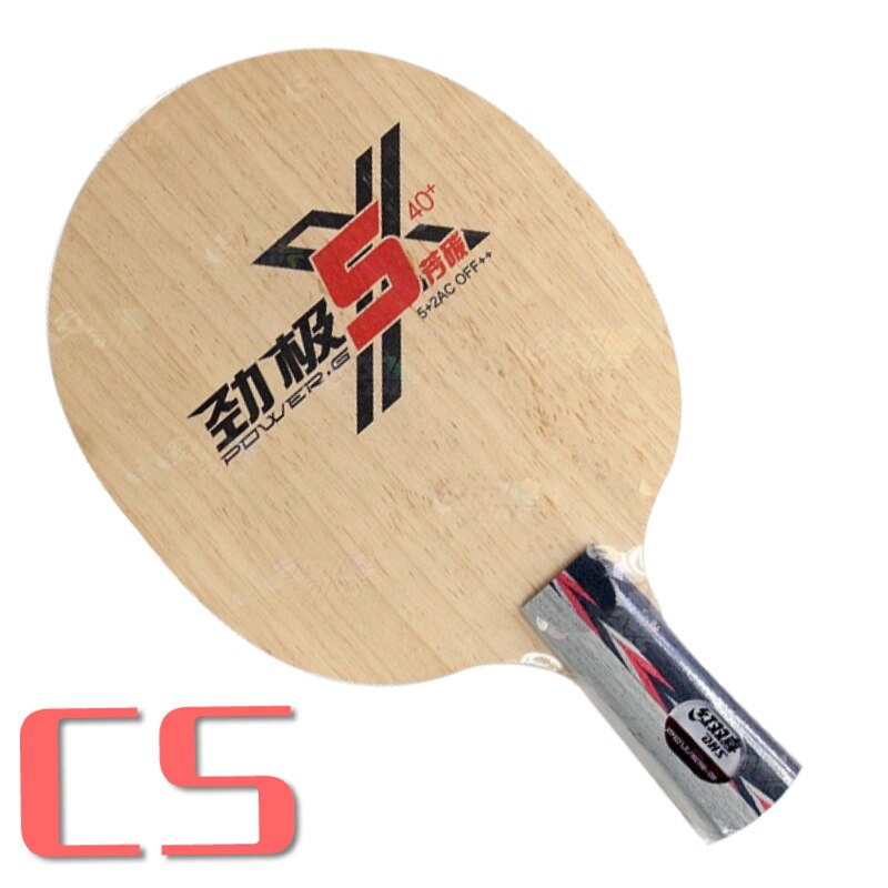 Dhs POWER-G 5X PG5-X Pg 5 X Tafeltennis Blade Arylaat Carbon Alc Racket Ping Pong Bat Paddle: CS short handle