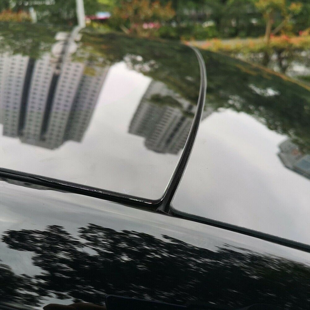 Biltillbehör bullerdämpning hållbar bil taklucka styling tätningsremsa självhäftande ljudeliminering för tesla modell 3