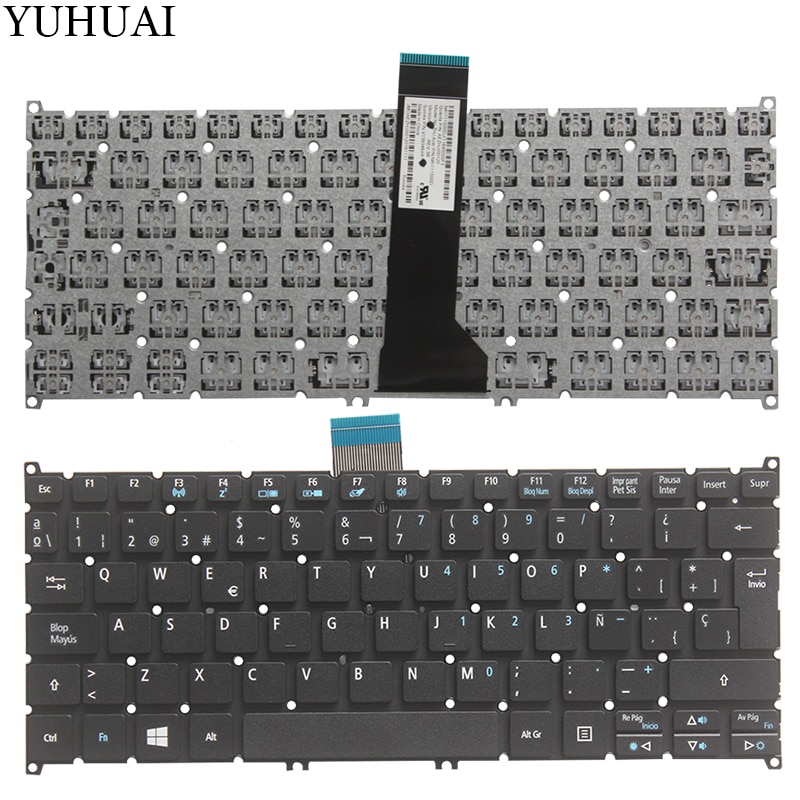 teclado español para Acer Aspire ES1-111 ES1-111M ES1-311 ES1-331 ES1-111M ES1-131 R3-131T SP teclado