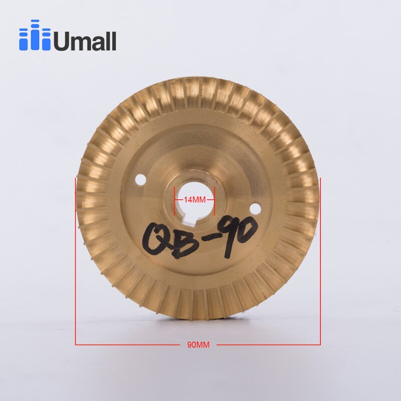 QB90 Full Brass Cooper Self Priming Flow Impeller Assembly Motor Engine Electric Jet Centrifugal 1hp 50HZ Water Pumps Impeller