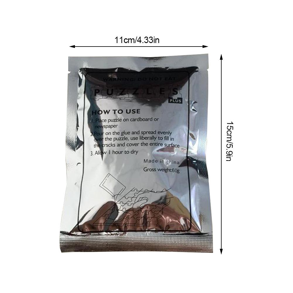 60 Ml Veilig Clear Lijmstift Papers Puzzel Conserver Lijm Tool Niet Giftig Zelf Breng Snelle Droog Voor puzzel Hobbyist Collector