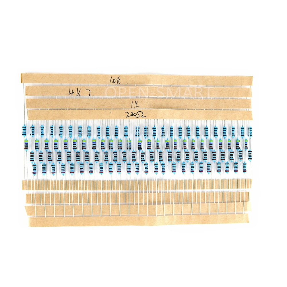 Mini breadboard + prototype skjold kit med modstand og led til arduino