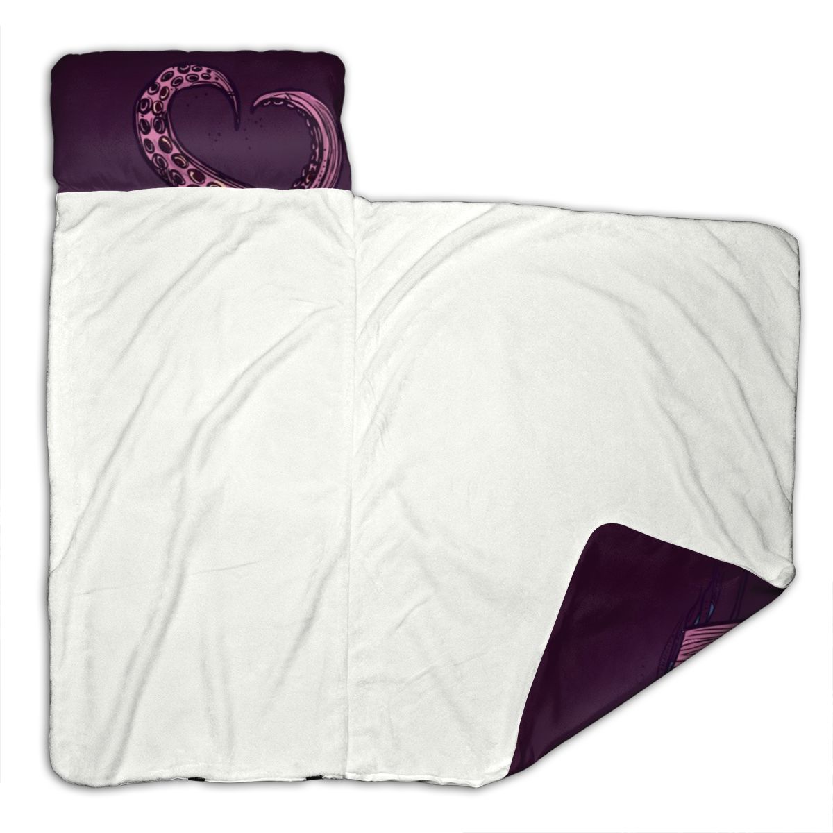 Kraken Monster tentáculos ataque barco colchón niño siesta Mat dormir almohadilla guardería niños ropa de cama con almohada