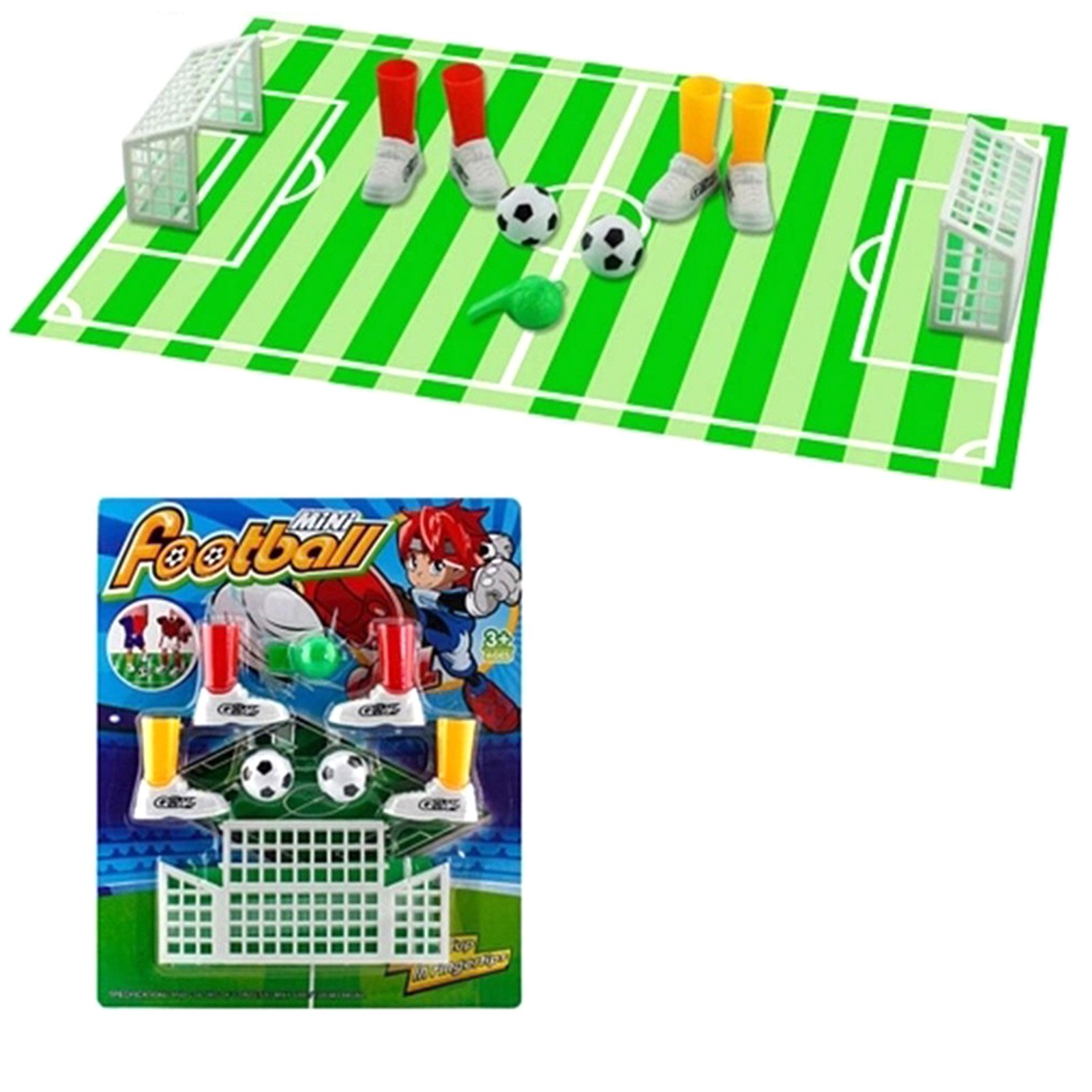 Vinger Voetbal Speelgoed Mini Tafelblad Voetbal Arcade Ideaal Party Games Vinger Voetbal Match Grappig Vinger Speelgoed Spel Sets Met Twee doelen