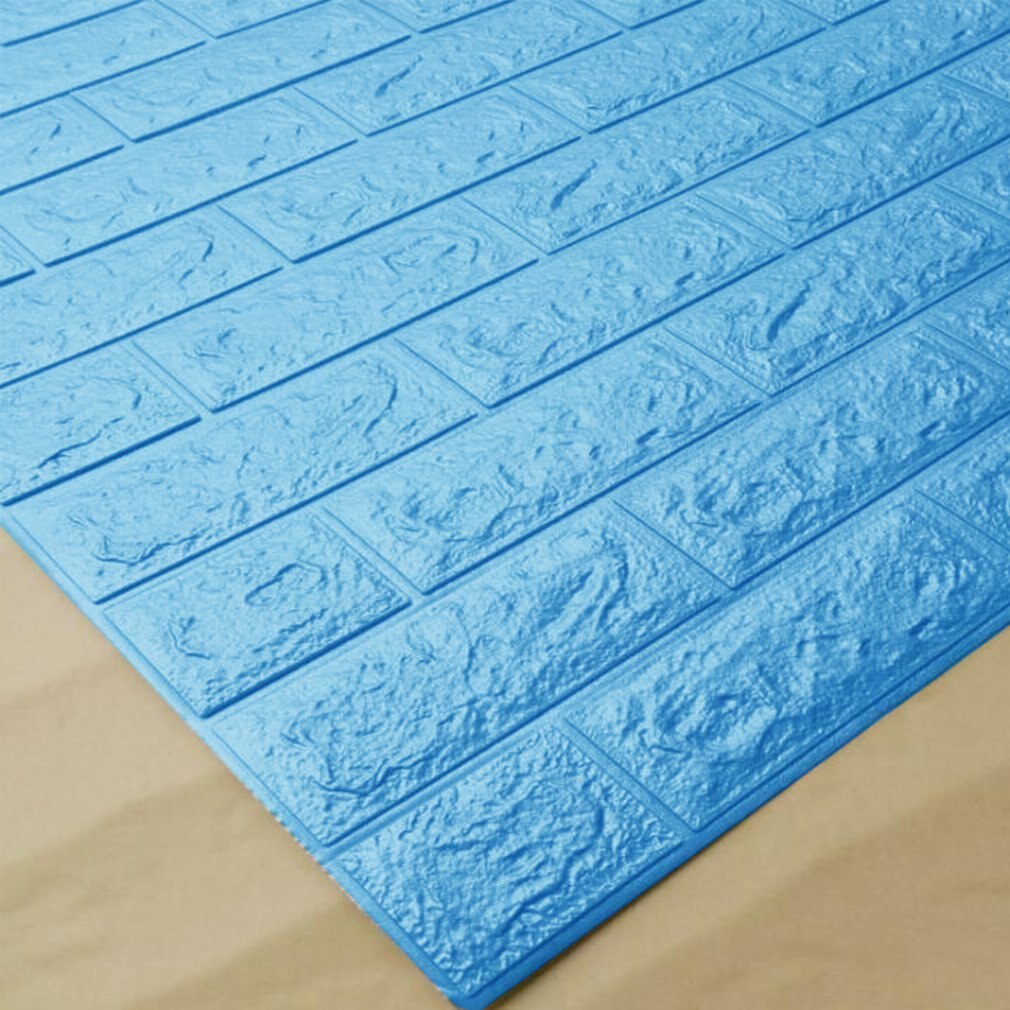 3D Wall Stickers Self Adhesive Foam Brick Room Decor DIY Wallpaper Wall Decor Living Wall Sticker Room Home Drcor 70x15cm: 05