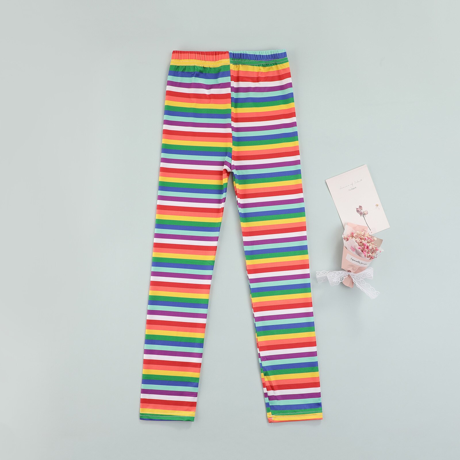 Meninas legging moda criança menina primavera outono leggings crianças meninas leopardo árvore de natal calças impressão para 4-11 ano criança