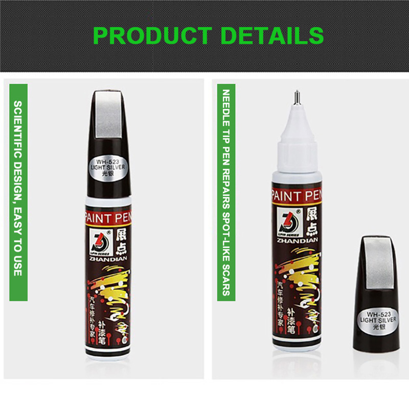 Lápiz reparador para arañazos, 6 estilos para el cuidado de la pintura del coche, herramienta de reparación de estilo Reparación de pintura automática, removedor de arañazos y pintura para el coche