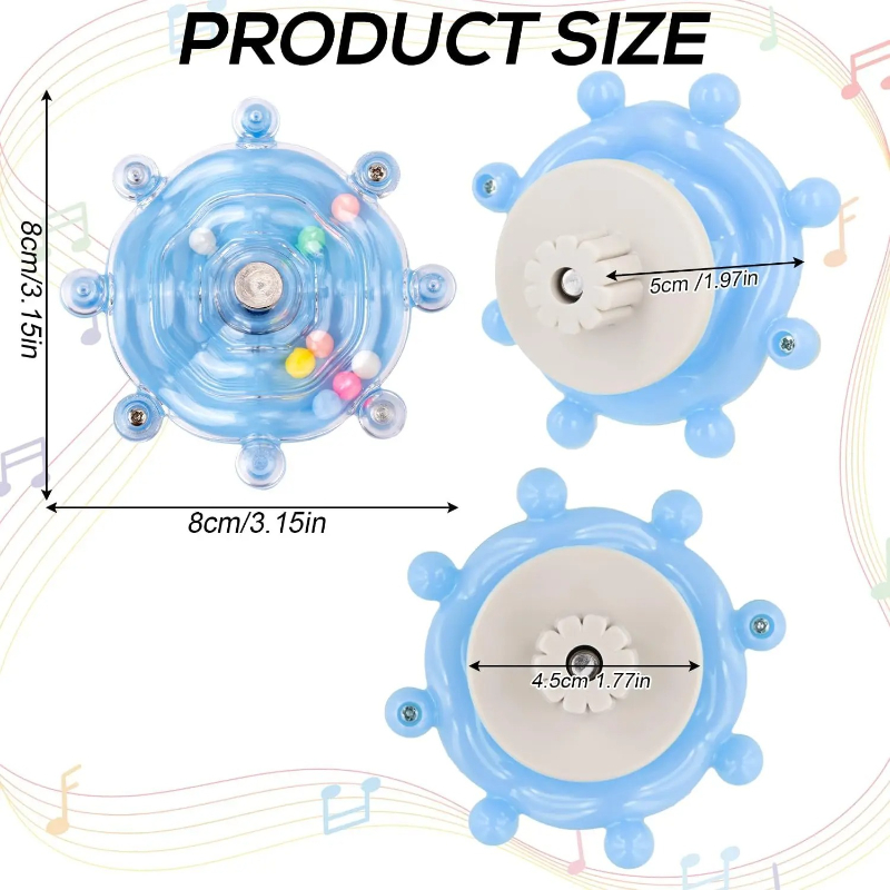 Interactief papegaaispeelgoed Vogelkooispeelgoed voor papegaaien Roterende traktatiedispenser voor mentale stimulatie en entertainment