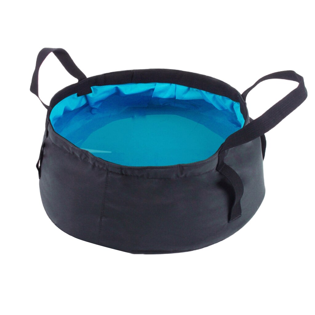Collapsible Bucket Pail Water Container 8.5L for Picnic Camping Hiking