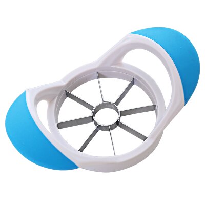 Apple Cutter Kitchen Fruit Cutter Apple Slicer Corer Stainless Steel Apple Pear Core Remover Fruit Cutting Tools Kitchen Gadgets: Blue