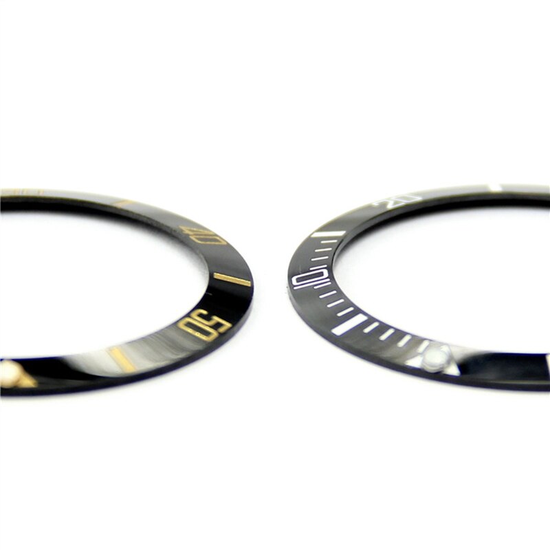 Recambio de bisel cerámico para reloj de 40mm, accesorio automático para relojes de hombre, negro/azul/Verde/dorado, Rolx