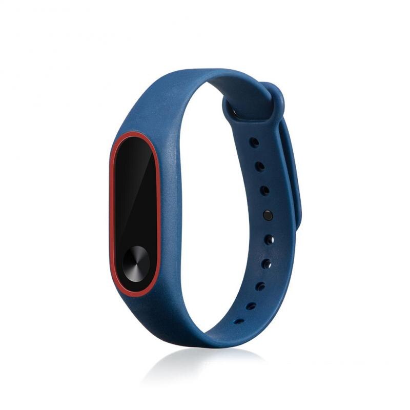 For Mi band 2 Wristbands belt Colorful Silicone Wrist Strap Bracelet Double Color Replacement watchband