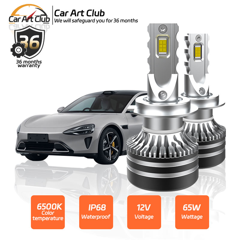 Faro LED para coche 880 5202 9005 9006 9012 H1 H4 H7 H11 luces para correr de conducción automática luz brillante accesorios para coche haz alto y bajo