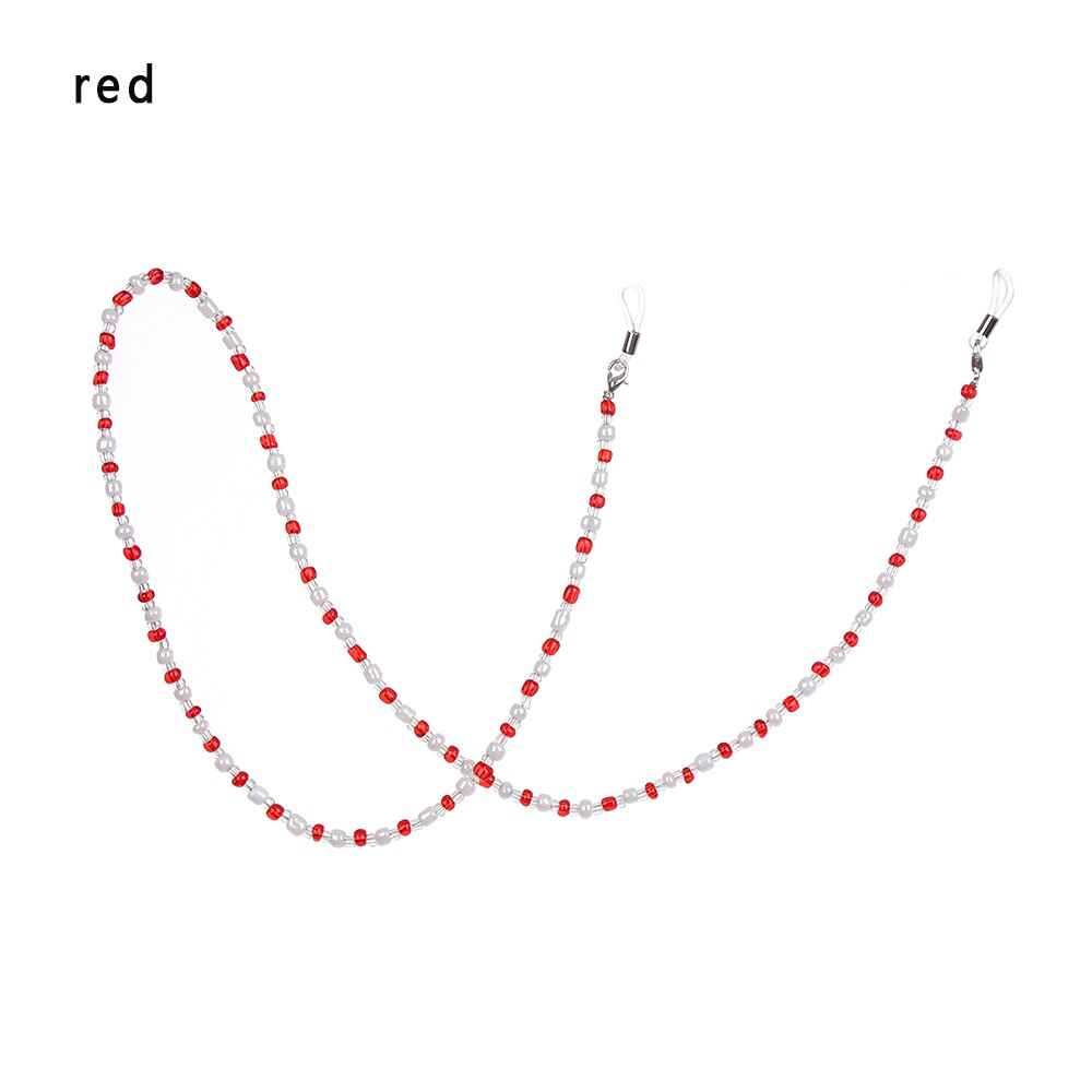 Leesbrilketting voor dames, schelpen kralen zonnebrilkoorden, kralen brillenkoord, bevestigingsriemen, zwarte brillenhouder