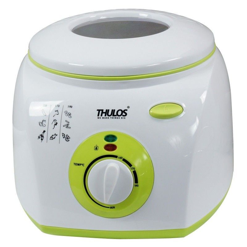 Freidora eléctrica 2 litros, 1300W. THULOS TH-FR20