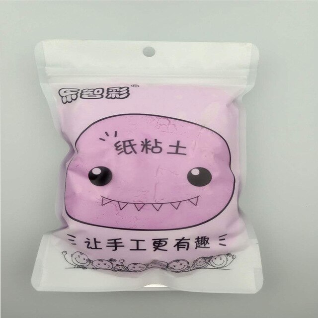 100g Licht Papier Klei Lizun Genoeg Grote Volume Zachte Monster Papier Klei Plasticine DIY Kid Speelgoed Tekening Slime blauw Polymeer: 8