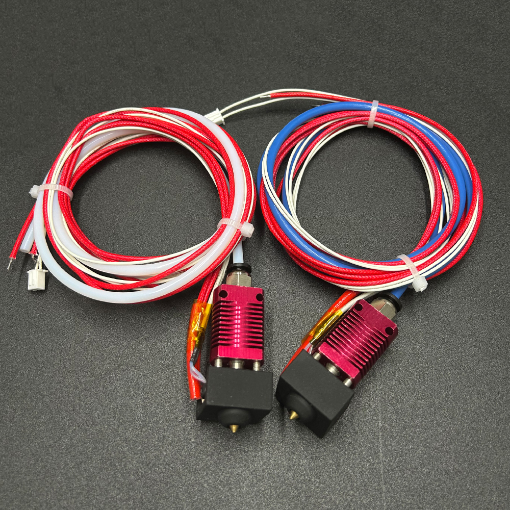 Ender-3/Ender-V2/CR10 Hotend kit MK8 J-Head 0.4mm Nozzle With Heater Thermistor For Ender-3/V2/ CR10 3D Printer parts DIY KIT