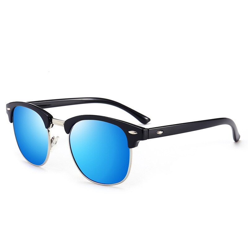 Klassieke all-match gepolariseerde zonnebril heren zonnebrillen autobril dames zonnebril heren oculos de sol masculino  uv400: Blauw