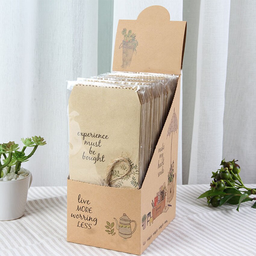 30pcs/set Retro Kraft Paper Envelope Cute Cartoon Child Envelopes for Weddings,Invitations, Office Letter School Stationery