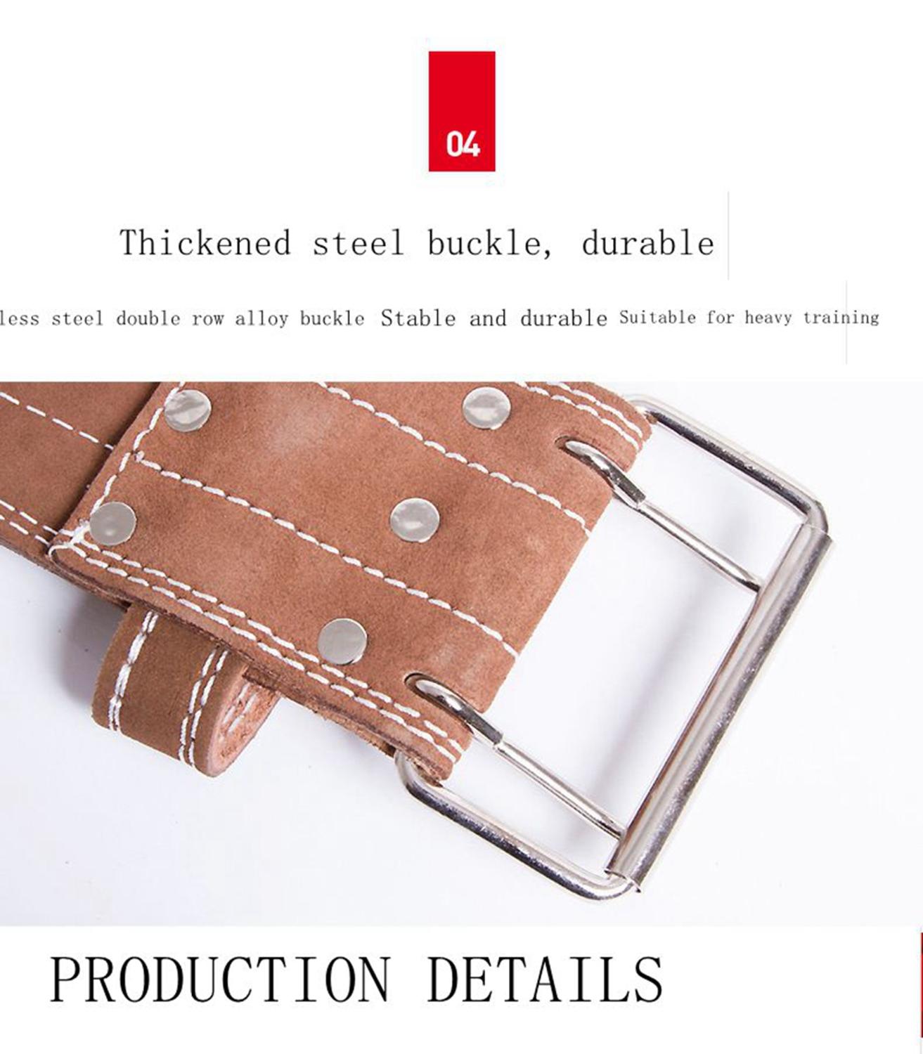 Leather Weighlifting Dumbbells Barbell Weights Crossfit Fitness Belt Musculation Squat Bench Press Bodybuilding Training Waist