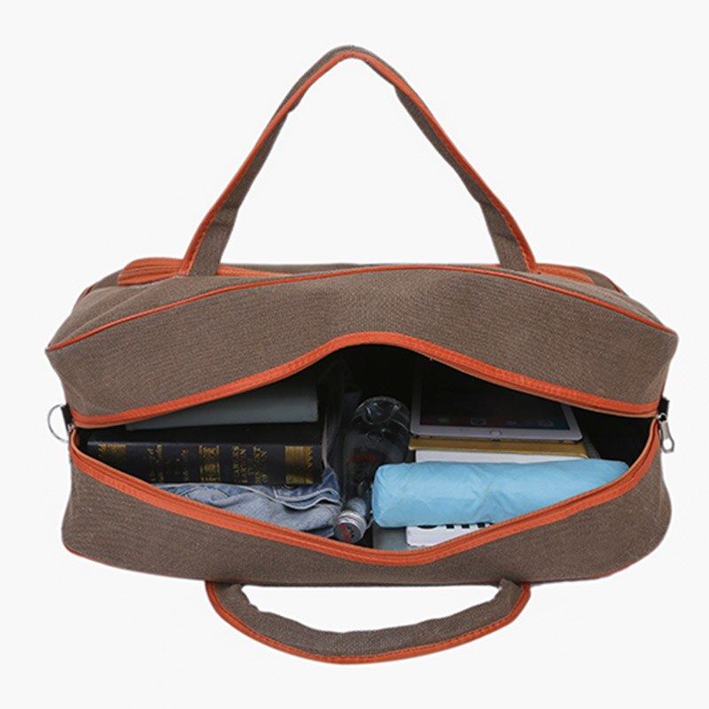 Saco de armazenamento de roupa de grande capacidade saco de viagem de lona saco de viagem transversal cubos de embalagem sacos grandes mujer