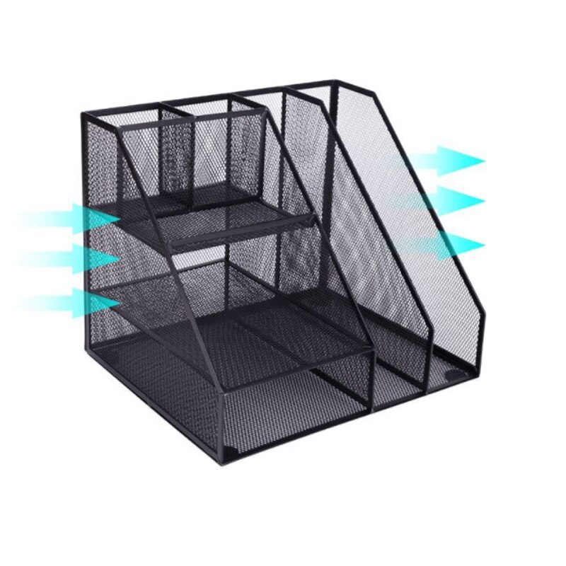 Home Office Desktop Office storage File Rack Organ... – Vicedeal