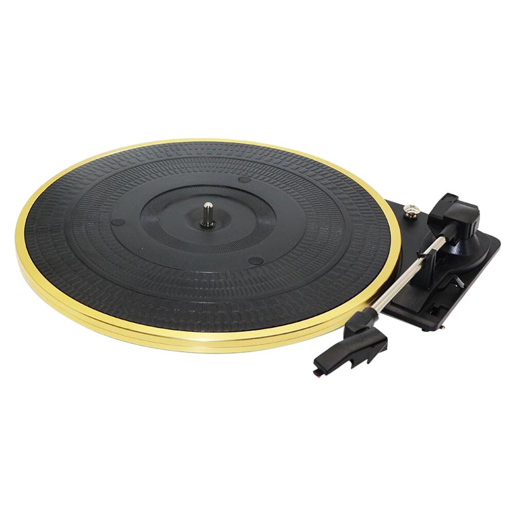 28cm Audio 33 45 78Rpm Metal 3 Speeds Vintage Gramophone Turntable Automatic Curve Arm Stereo Record Player Vinyl Accessories: 3