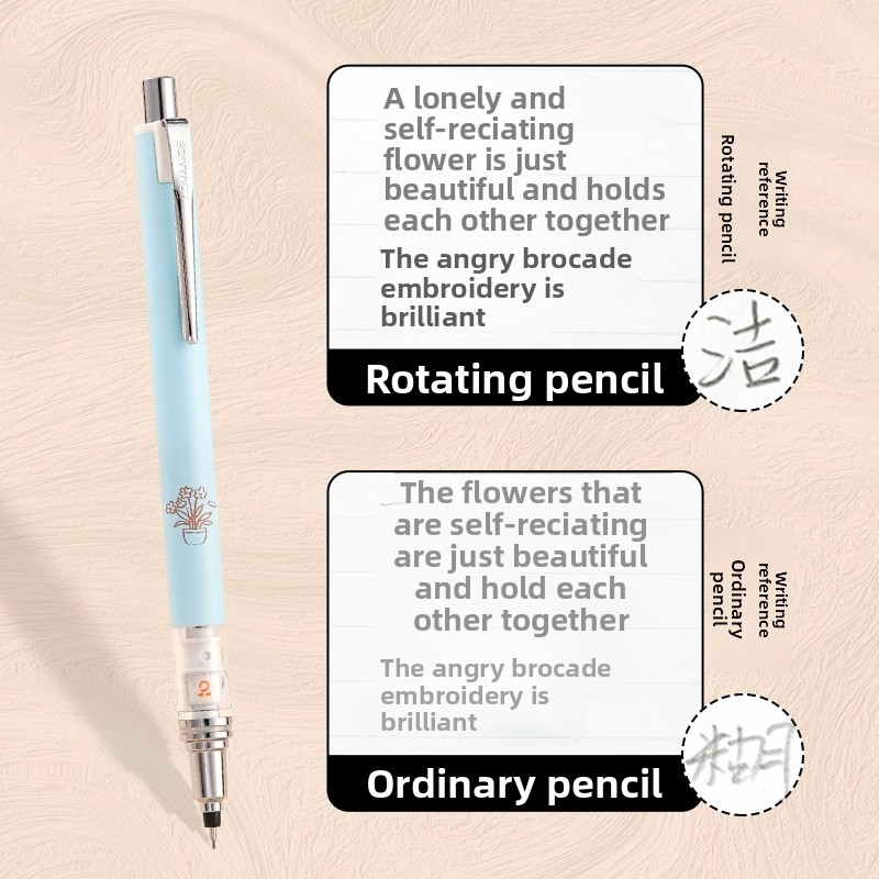 Uni Mechanical Pencil Japanese illustration Style Kurutoga Advance M5-559 M7-559 M3-559 Limited Edition Automatic Writing Pen