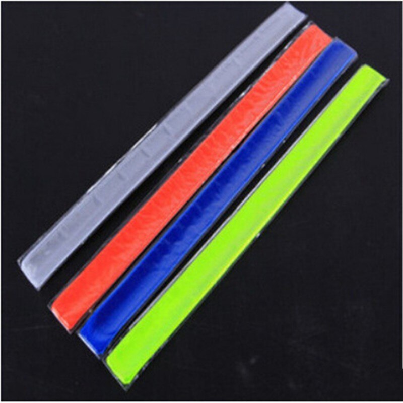 1PC Running Fishing Cycling Reflective Strips Warning Bike Safety Bicycle Bind Pants Leg Strap Reflective Tape