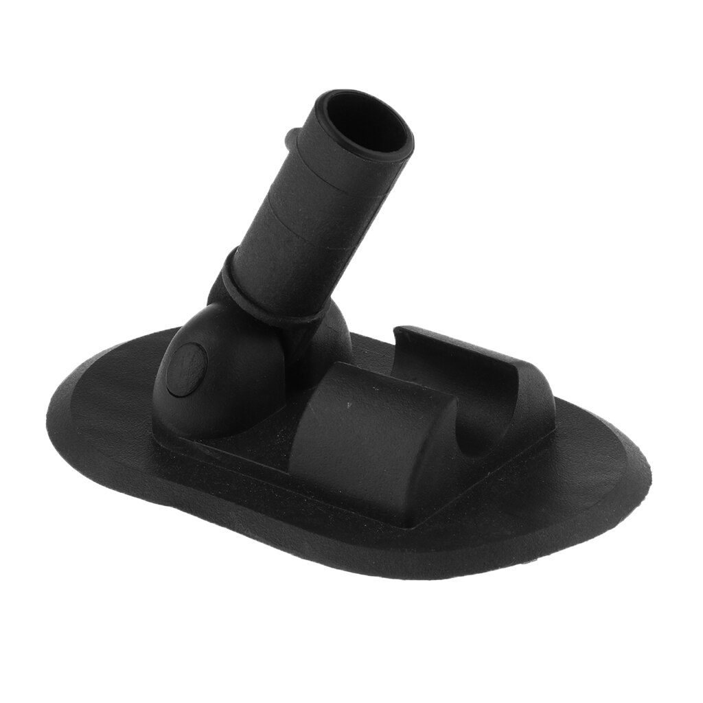 Båd pvc fortelt solskærm dækmontering bimini top hardware til speedbåd fiskeri oppustelig båd: Sort