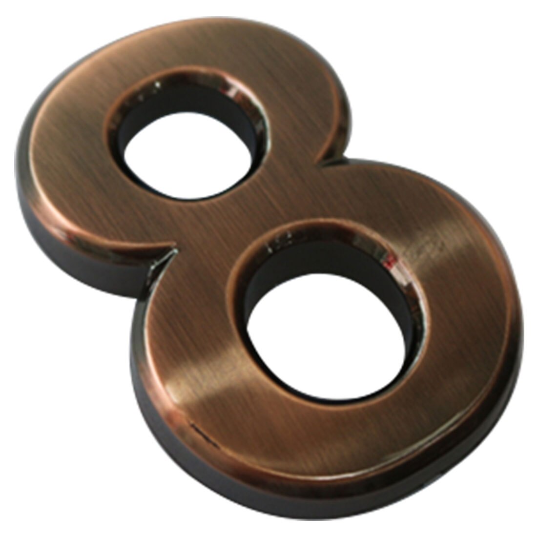 rom Port nummer 0-9 1pc moderne bronse farge hus hotell dør adresse plakett nummer sifre klistremerke tallerken skilt convinient: Nummer 8 / 3cm x 2cm