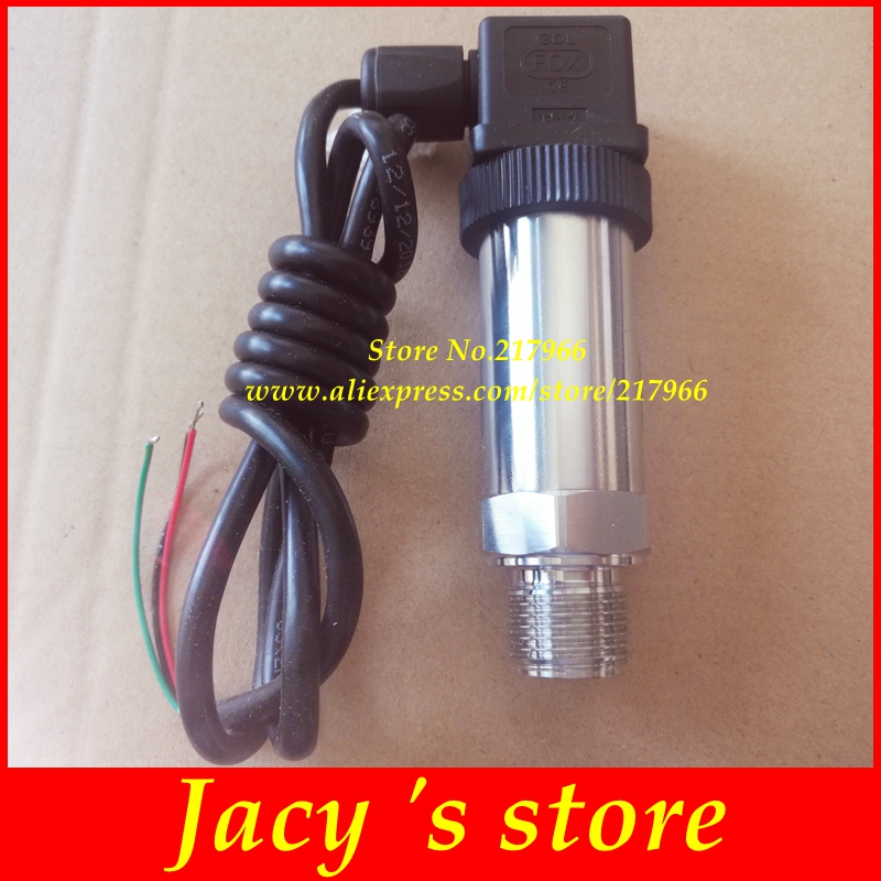 Diffusion Silicon Pressure Transmitter water oil fuel Pressure Sensor Level Transmitter 4-20 ma output with cable