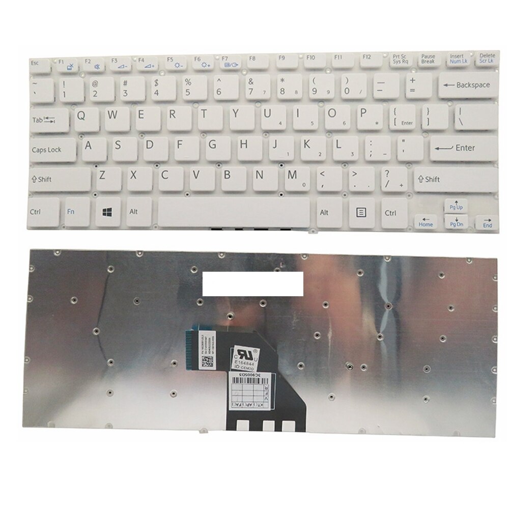 ONS Wit Engels laptop toetsenbord Voor SONY SVF143A1QT SVF142A23T SVF143A2TT SVF14 SVF14E