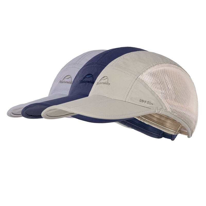 Naturehike-Sombrero de sol transpirable con protección solar para hombre y mujer, gorra de secado rápido para deportes al aire libre, NH18H009-T