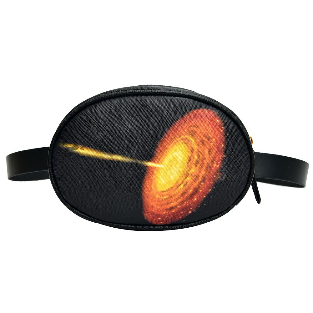 de bolsos de mano de Color al aire libre Casual Fanny Chest Packs mujeres universo estrellas bolsa pequeña bandolera compras