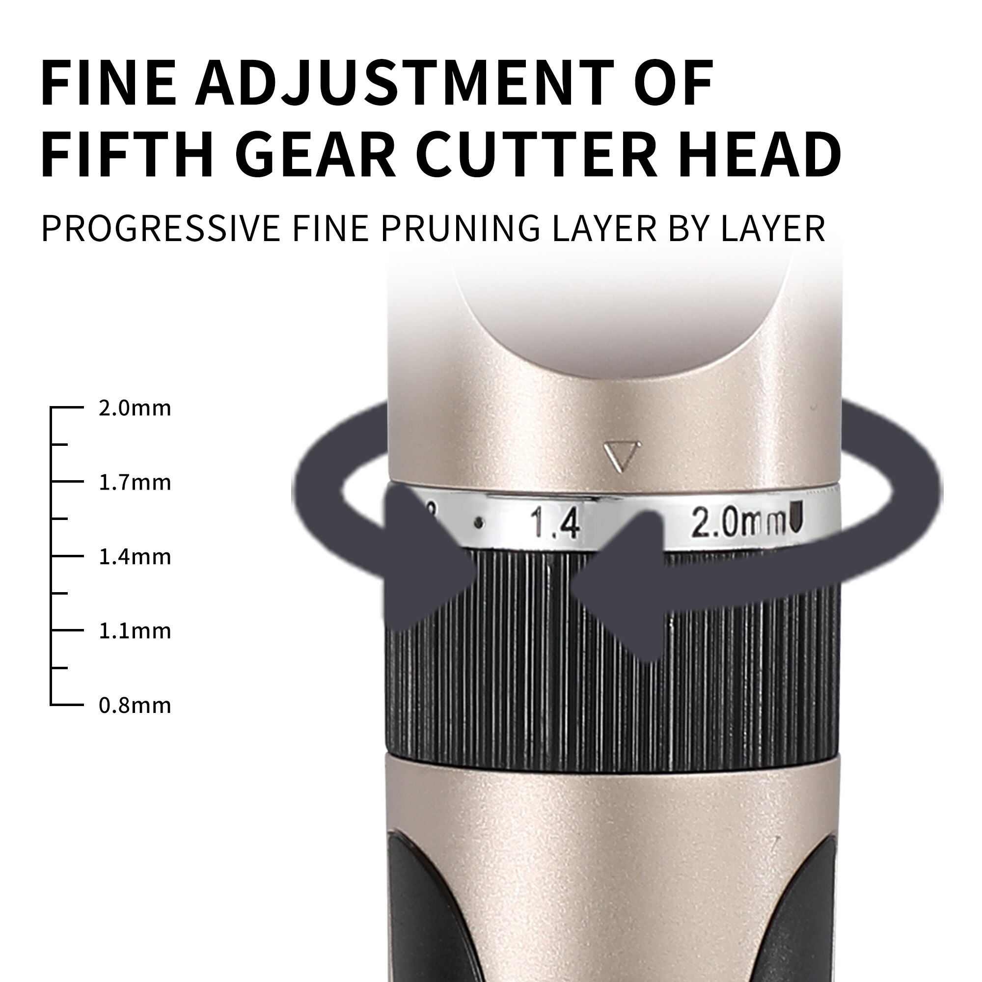 Hair Trimmer Digital Usb Rechargeable Hair Clipper for Men Hair Cutter Barber Machine Haircut Ceramic Blade Razor