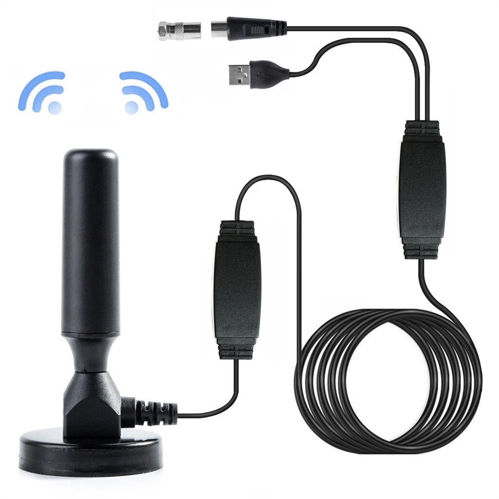 300 Mile Range Antenna Tv Digital Hd Tv Skywire 4k Antena Digital Indoor Hdtv 1080p VHF/UHF Indoor Antennas