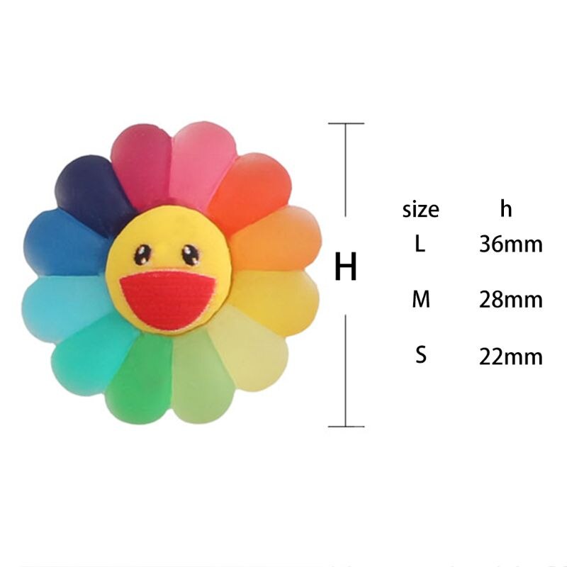 20 pcs/box Map Tacks Sunflower Glue Thumbtack Push Pins Notice Board Markers 77HA