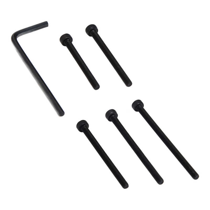 200Pcs Hex Nut Bolt Assortment Kit Hex Socket Head Cap Screws Assortment Set with Wrenches for Industry Cylinder Head Bolt Set