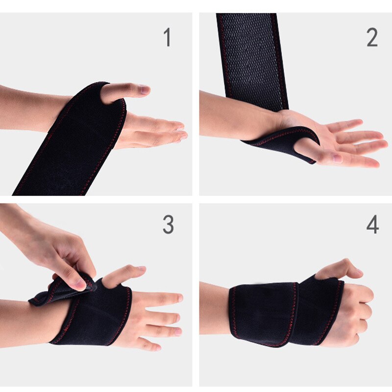 1 stück handgelenkbandage zur unterstützung von handgelenken und händen im fitnessstudio, verstellbarer bandagenriemen, handgelenkstützen für sport- und gewichtheberhandschuhe